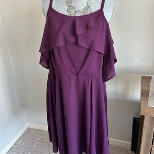 Torrid Plum High Low Dress
